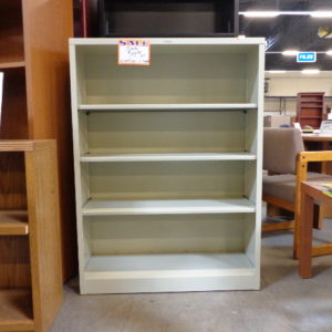 Used 30 2 Shelf Metal Bookcase Putty Arizona Office Furniture New Hon 35 Wide 4 Shelf Metal Bookcase Putty