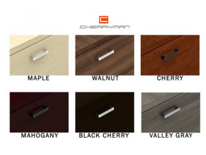 CHERRYMAN AMBER LAMINATE FINISHES