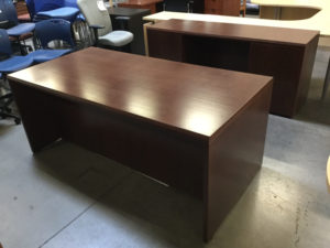 Haworth desk set