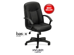 Basyx VL601 Leather High Back