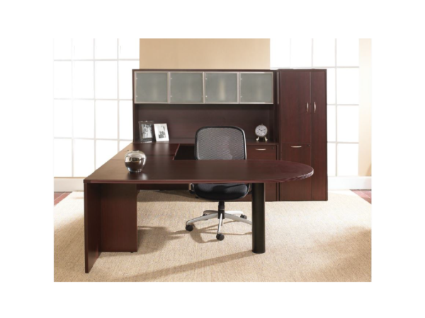 napa desk with storage cabinet