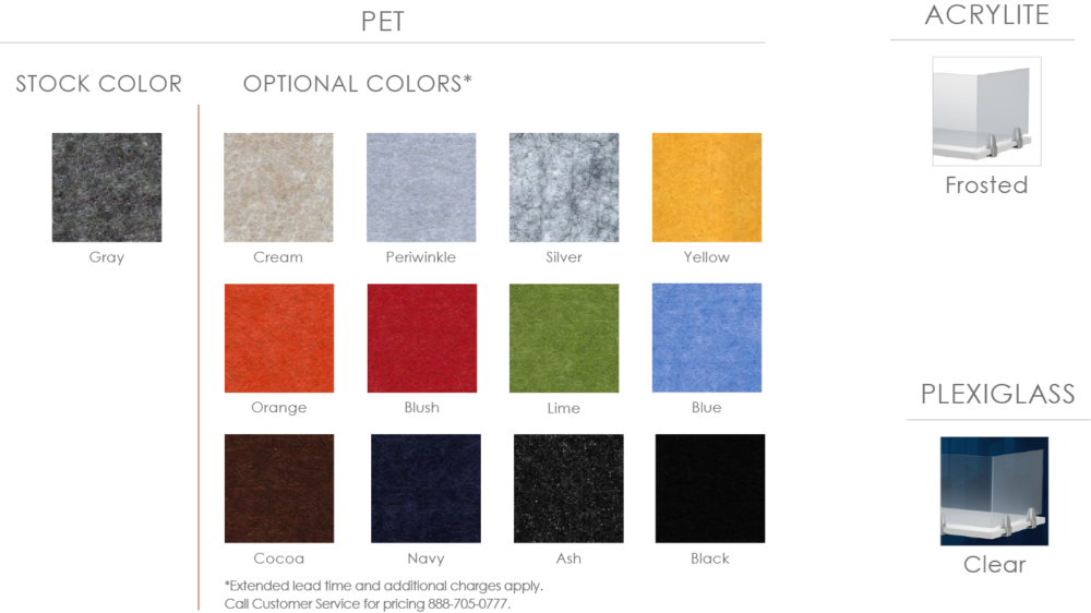 Special-T Screens Color Options