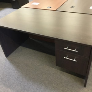 Case single ped desk