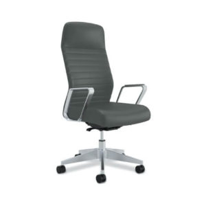 HON Merit Executive Conference Chair Gray Leather