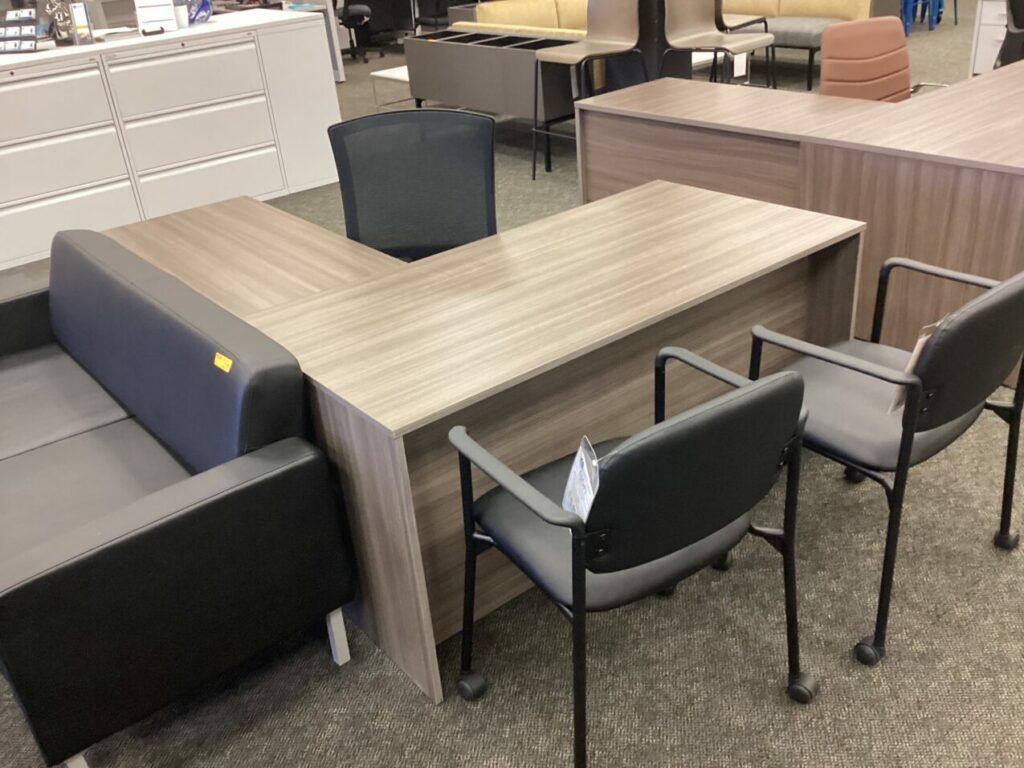 NEW! Case Promo L Shape Desk Arizona Office Liquidators and Designs