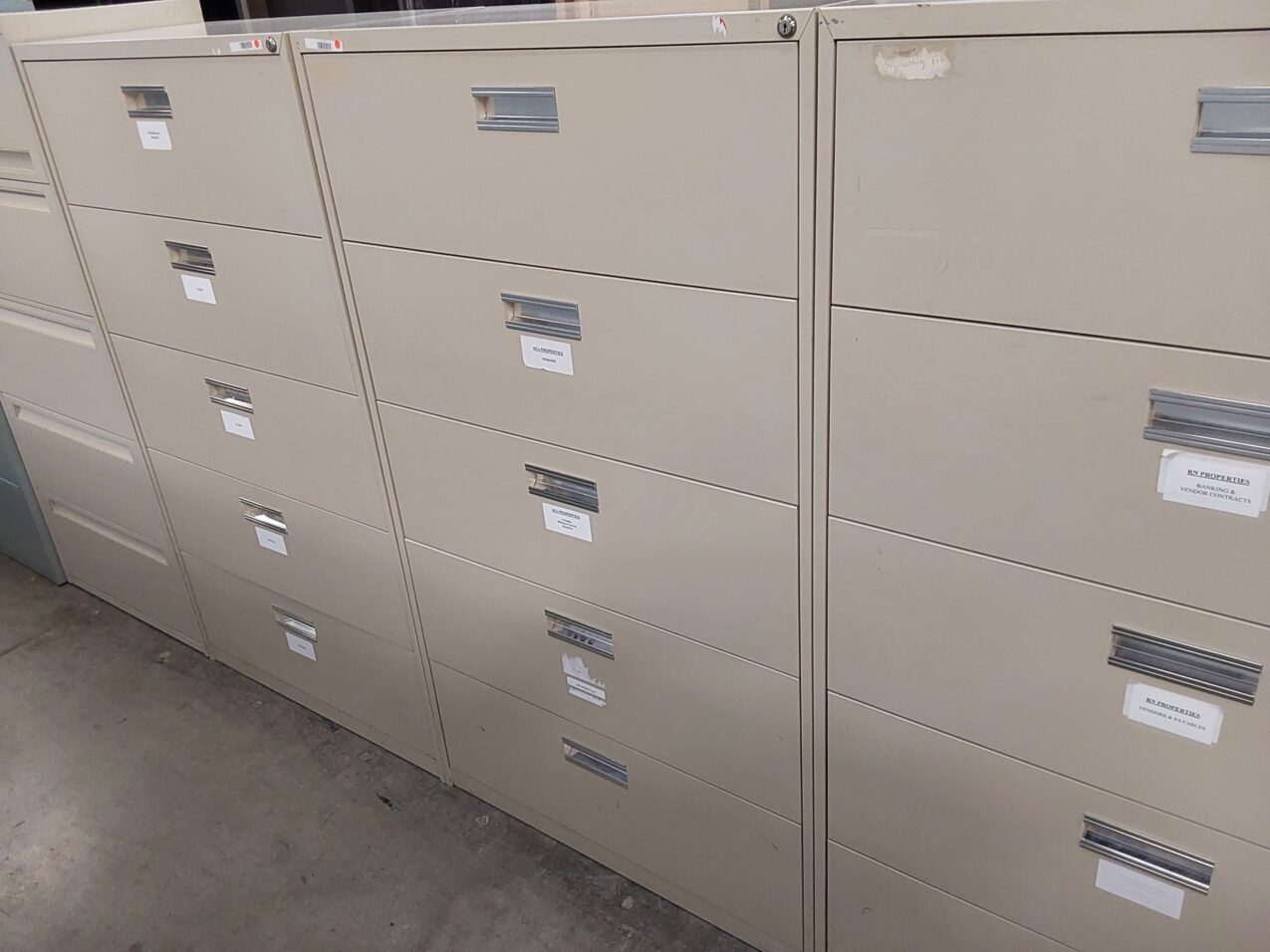 5 Drawer lateral
