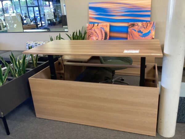 Height Adjustable U Shape Desk