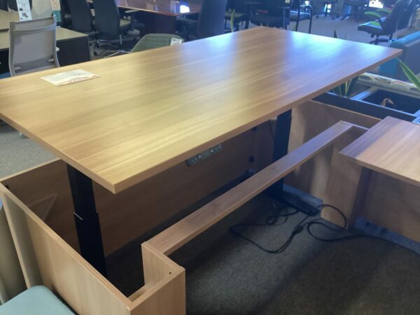 Height Adjustable U Shape Desk