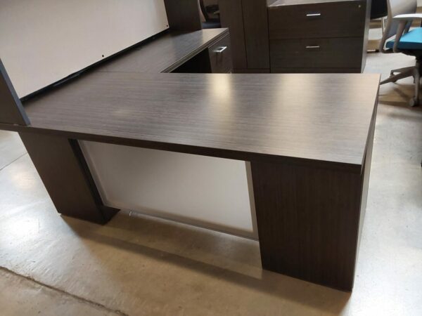 Global l shape desk