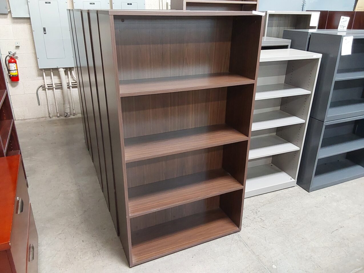 HON Bookcase Walnut