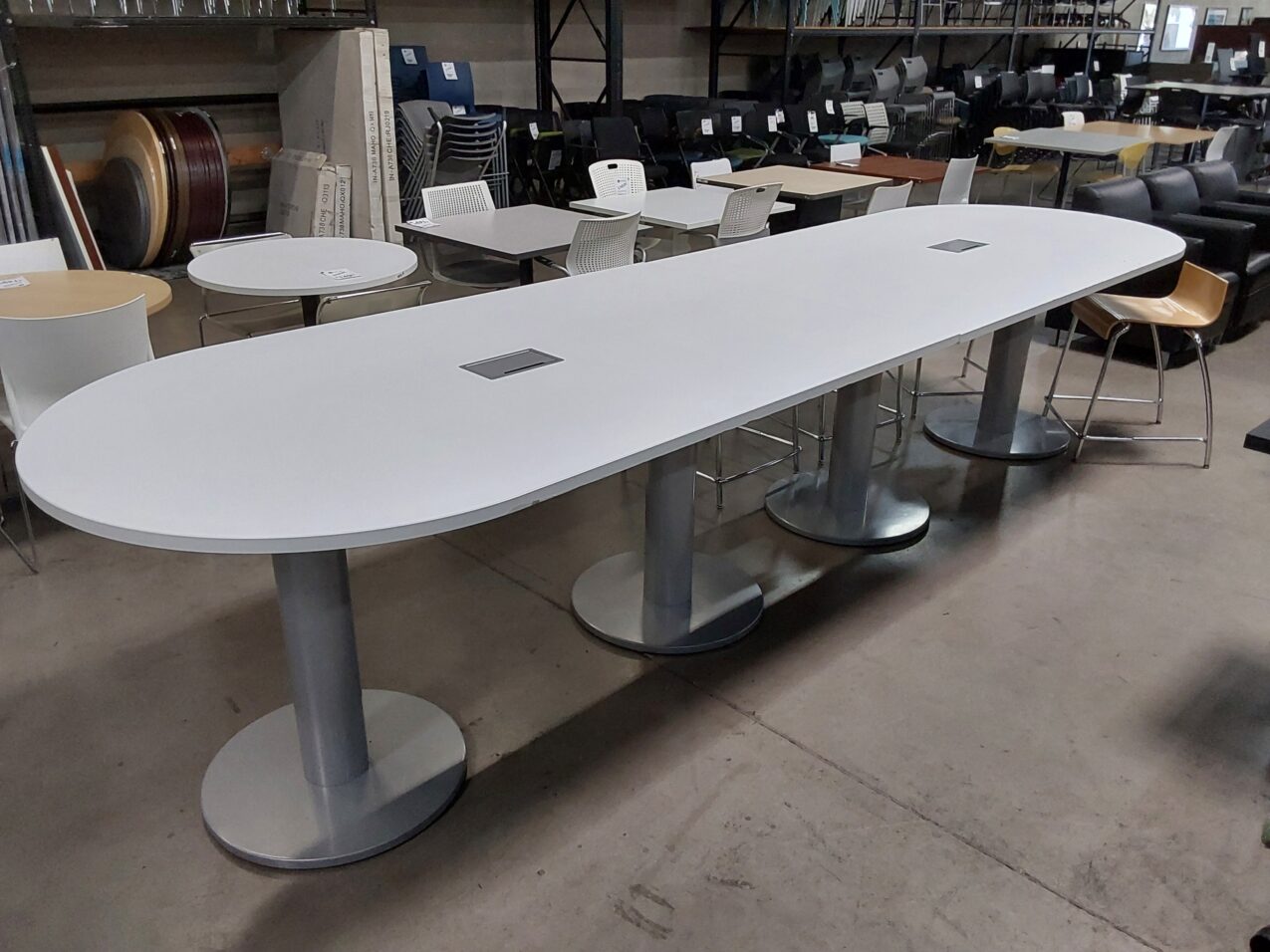14' Counter Height Table