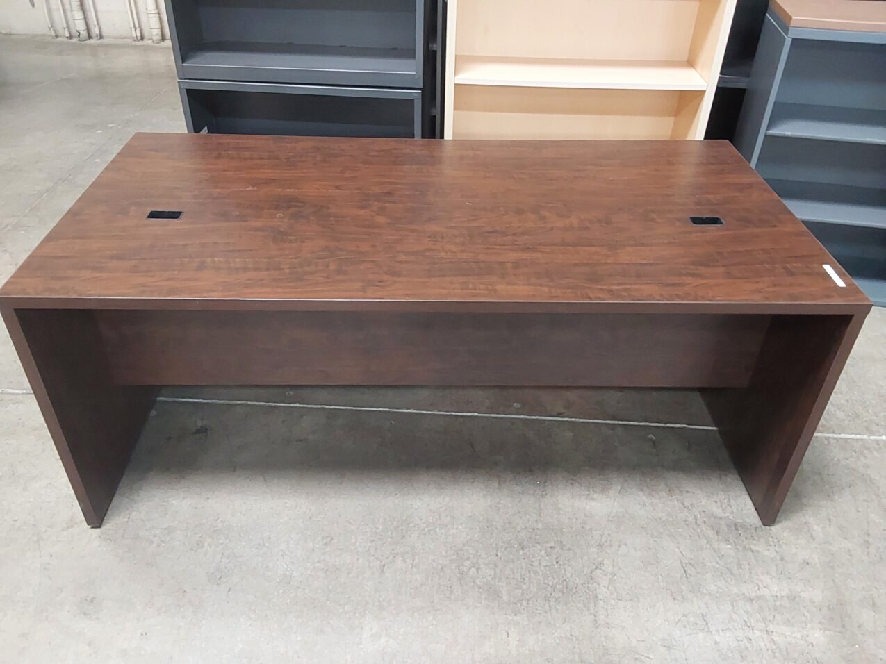 36x72 Walnut Desk