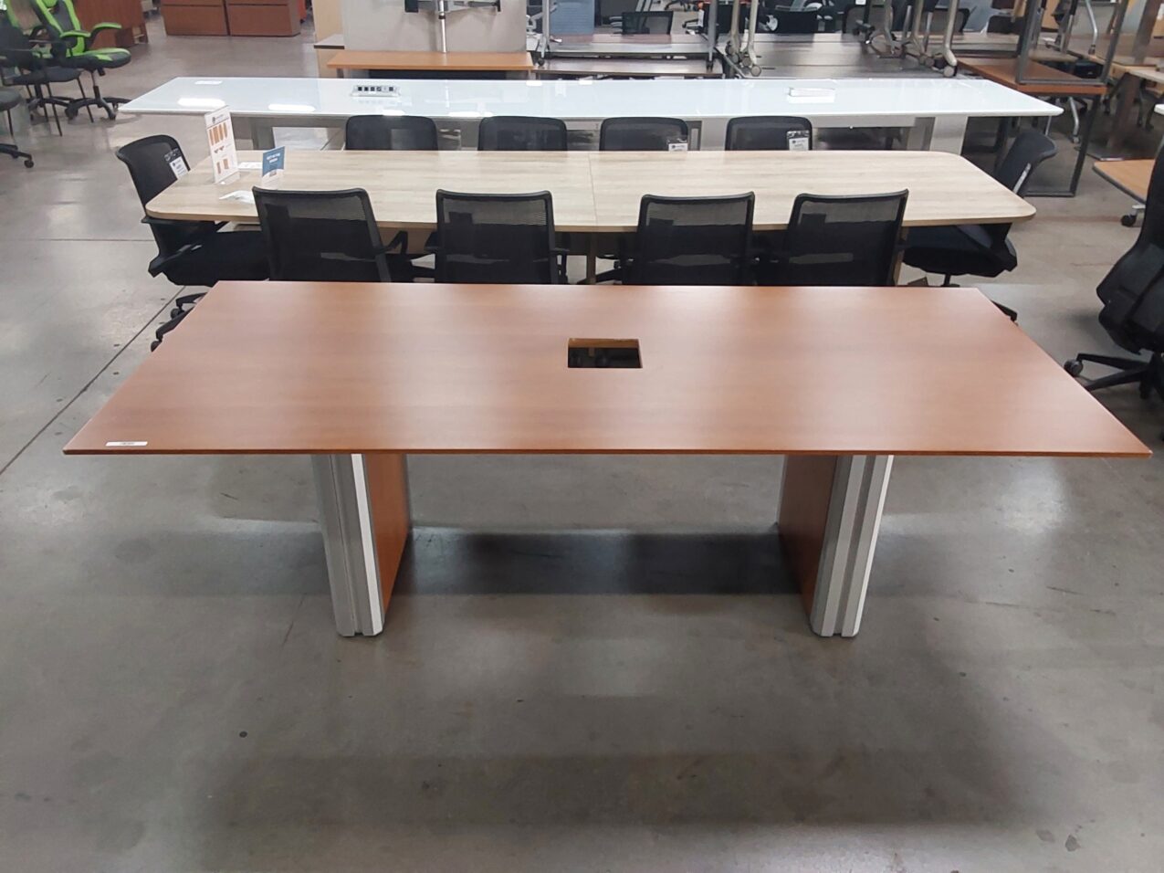 8' Maple Veneer Conference Table