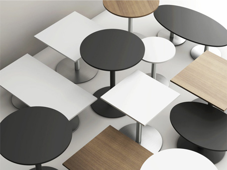 Pre-owned breakroom tables